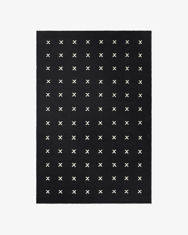 Ковёр Nordic Knots - Cross – Black/Cream - 170x240
