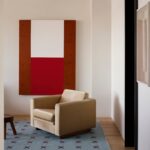 Ковёр Nordic Knots — Cross – Blue/Burgundy — 140×200