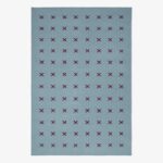 Ковёр Nordic Knots — Cross – Blue/Burgundy — 140×200