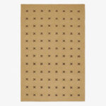 Ковёр Nordic Knots — Cross – Mustard/Dark Brown — 140×200