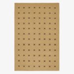 Ковёр Nordic Knots — Cross – Mustard/Dark Brown — 200×300