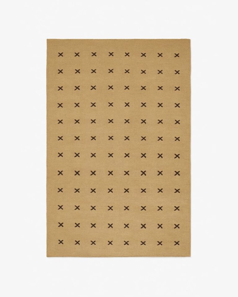 Ковёр Nordic Knots - Cross – Mustard/Dark Brown - 200x300