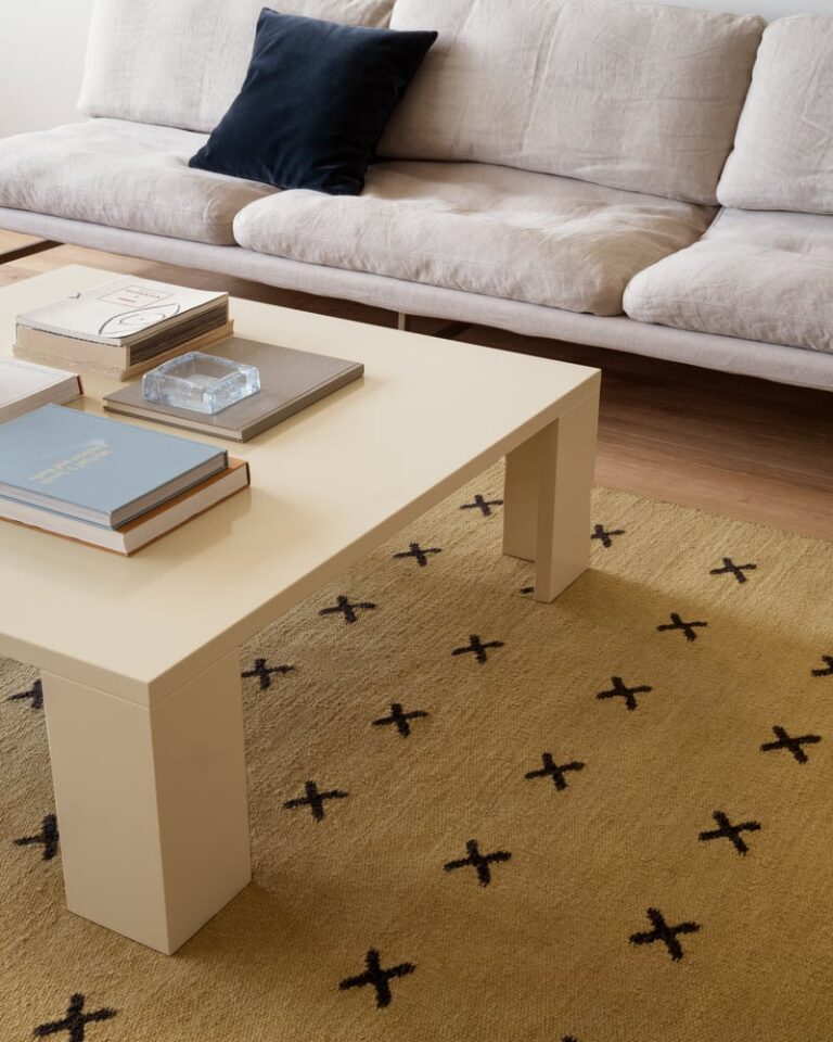 Ковёр Nordic Knots — Cross – Mustard/Dark Brown — 200×300