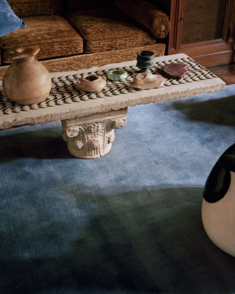 Ковёр Nordic Knots — Mohair – Slate Blue — 140×200
