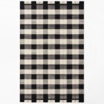 Ковёр Nordic Knots —  Plaid – Black/Cream — 250×350