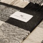 Ковёр Nordic Knots —  Plaid – Black/Cream — 250×350