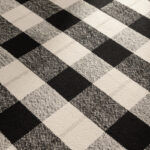 Ковёр Nordic Knots —  Plaid – Black/Cream — 140×200