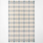 Ковёр Nordic Knots — Plaid – Blue/Cream — 140×200