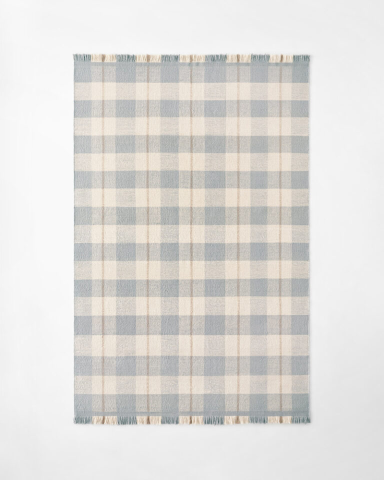 Ковёр Nordic Knots - Plaid – Blue/Cream - 140x200