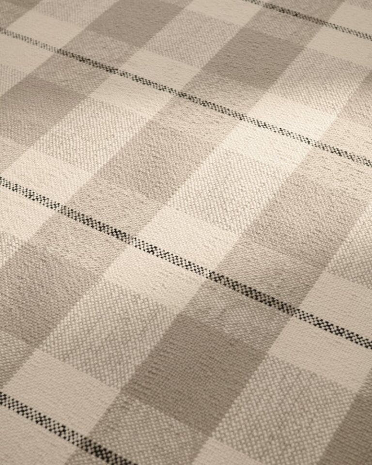 Ковёр Nordic Knots —  Plaid – Sand/Cream — 140×200