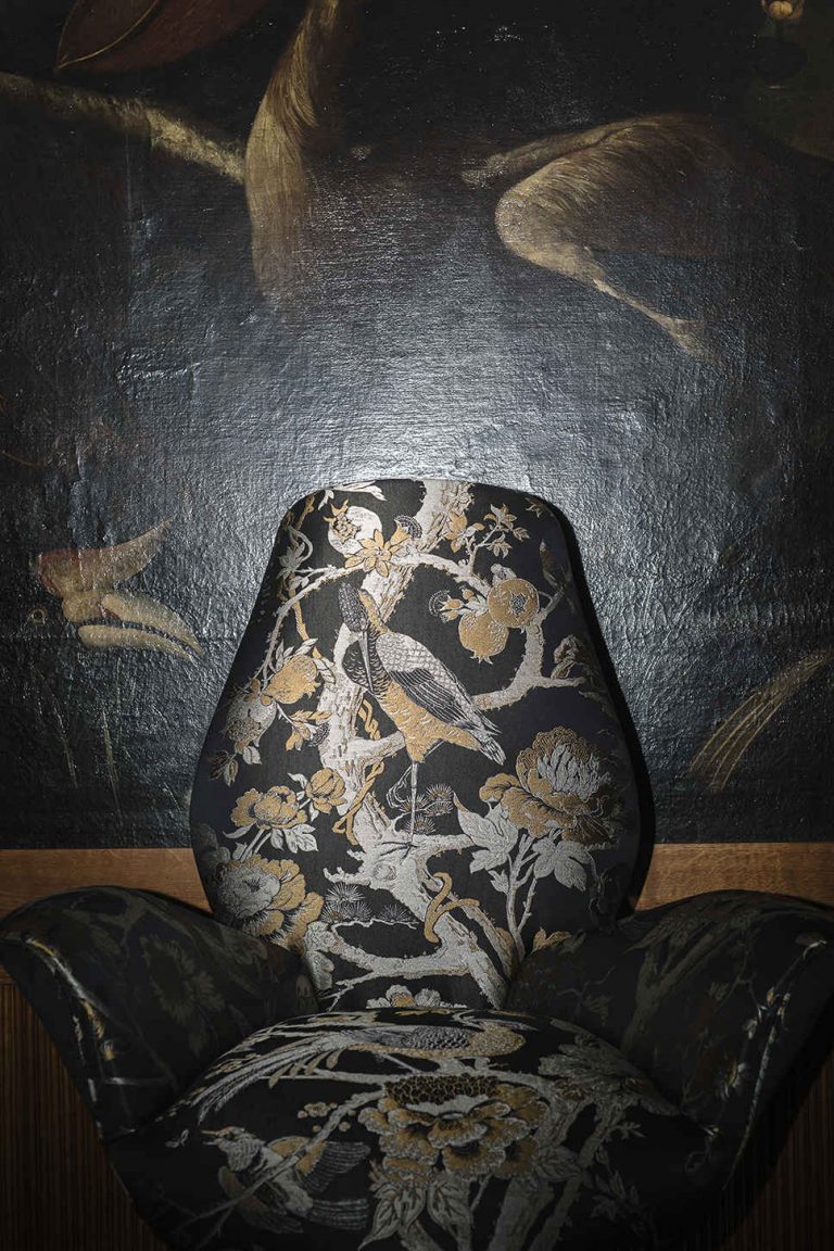 Ткань — Dedar — Silkbird Jacquard — 001 coromandel