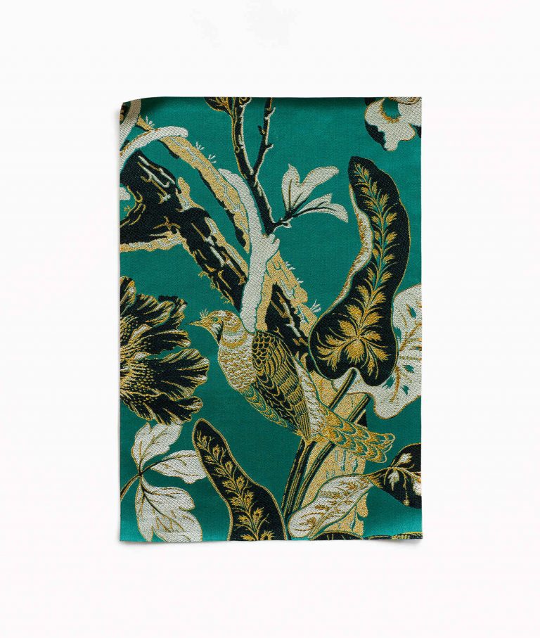 Ткань - Dedar - Silkbird Jacquard - 004 green lac