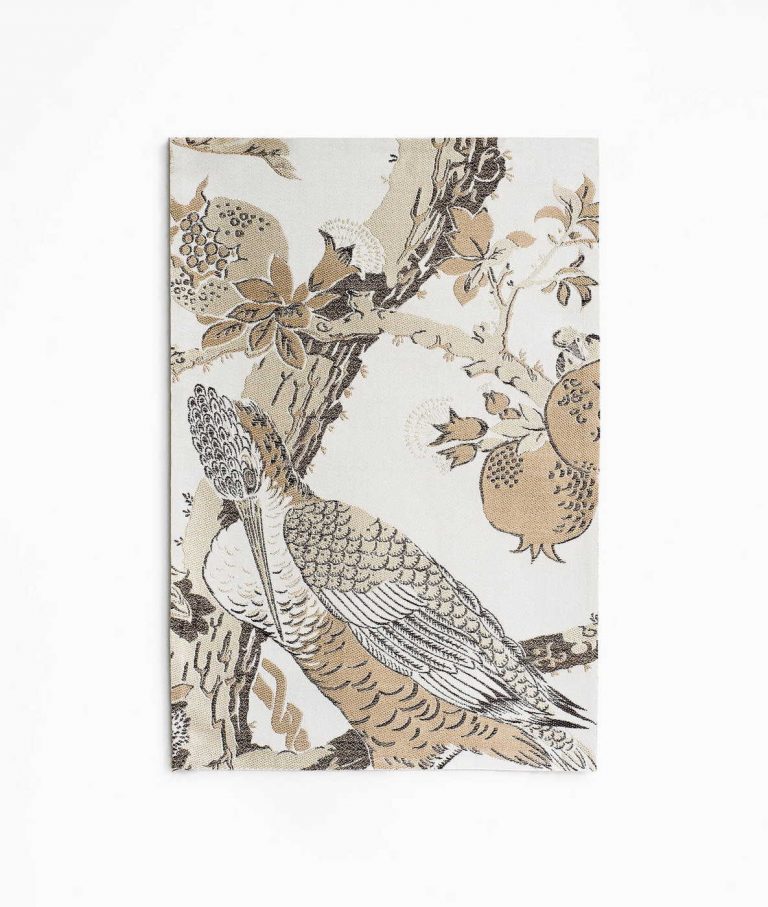 Ткань - Dedar - Silkbird Jacquard - 005 white lac