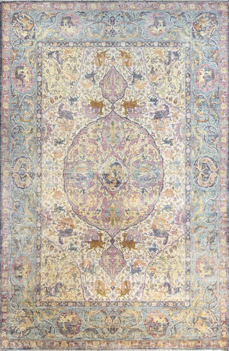 Индийский ковёр из шёлка — ZIEGLER SILK