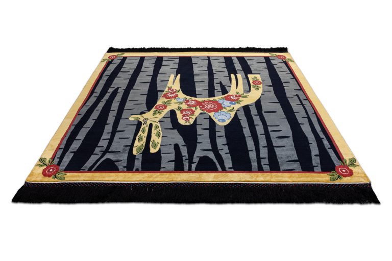 Непальский ковёр из шёлка и шерсти — СКАЗКИ