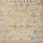 Индийский ковёр из шерсти и шёлка — VINTAGE SILK