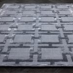 Индийский ковёр из арт-шёлка и хлопка — EATON RUG