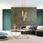 Обои — Casamance — Venetie Emeraude/Dore — 75053484