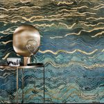 Обои — Casamance — Azurite Blanc/gris/dore — A75064192