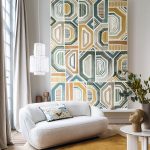 Обои — Casamance — Bogolan Bleu/Vert — 75193988