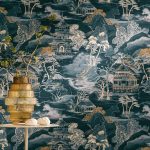 Обои — Casamance — Nara Blanc Garance — 75310304