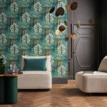 Обои — Casamance — Marakanda Noir cuivre — 75380508