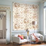 Обои — Casadeco — LES BELLES TOILES DE JOUY — L’orangerie — Multico (арт. 87973476)