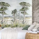 Обои — Casamance — Pornic Int Cypres/ciel — 75840100