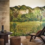 Обои — Casamance — Hapao Olive — 75621120