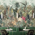 Обои — Casamance — Daintree Celadon/kaki — 75662138