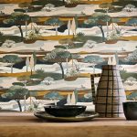 Обои — Casamance — Cap Ferret Celadon/ambre — 75870202