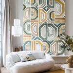Обои — Casamance — Bogolan Bleu/Vert — 75193988