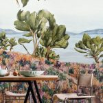Обои — Casamance — Cap Frehel Sauge/celadon — 75590508