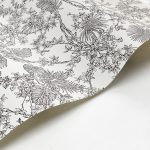 Обои — Casadeco — LES BELLES TOILES DE JOUY — Jardin des plantes — Noir fusain (арт. 87959620)
