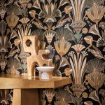 Обои — Casamance — Denderah Blanc/multico — 76130202
