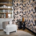 Обои — Casamance — Barillet Blanc/Latte — 76260712