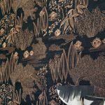 Обои — Casamance — Hasu Ivoire vert de gris — CAT71360338