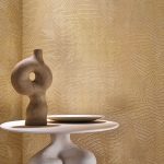 Обои — Casamance — Lore Lamine/ Vert Imperial Dore — 76543670