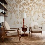 Обои — Casamance — Jardin de Diane Lichen/dore — 76740814