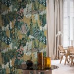 Обои — Casamance — Erica Anthracite/sable — 76570508