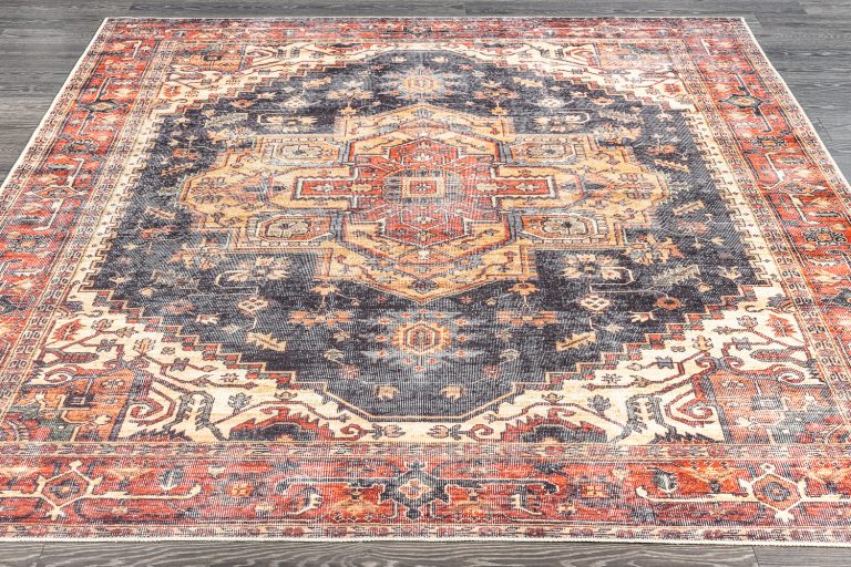 Турецкий ковёр из хлопка, полиэстера и вискозы — ANTIQUE ROYAL