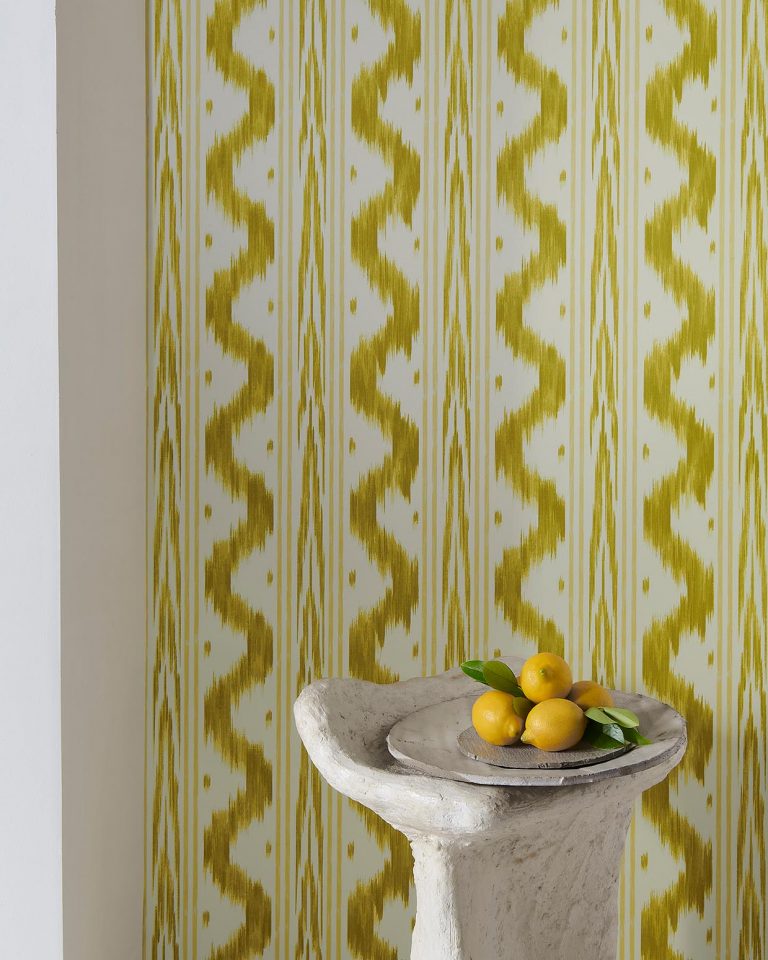 Обои — Pierre Frey — TOILE DE NANTES INTISSE Celadon — FP946005