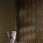 Обои — Casamance — Gustav Marine/Metallise — A74770406