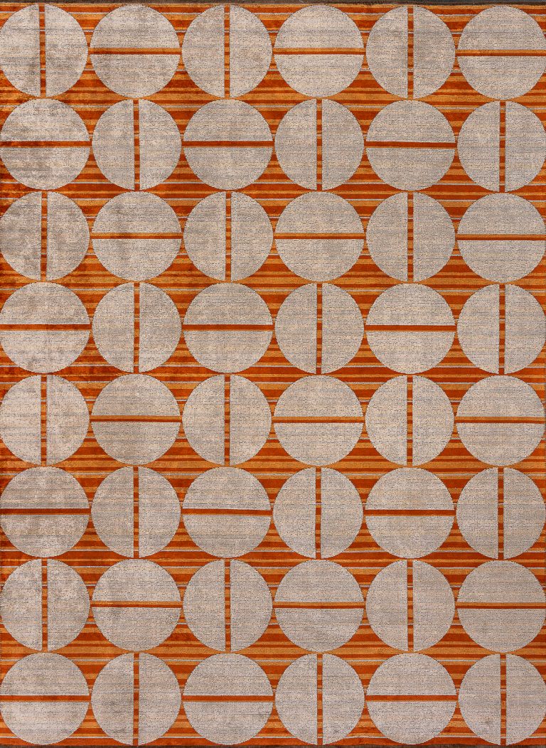 Турецкий ковёр из хлопка, вискозы и полиэстера - ISTANBUL - 240 x 320 (ECLIPSE RUST - TERRA)