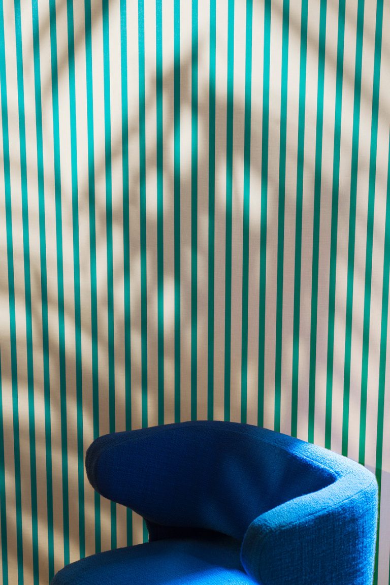Обои — Dedar — Deauville Wall laguna — 02D2201100004