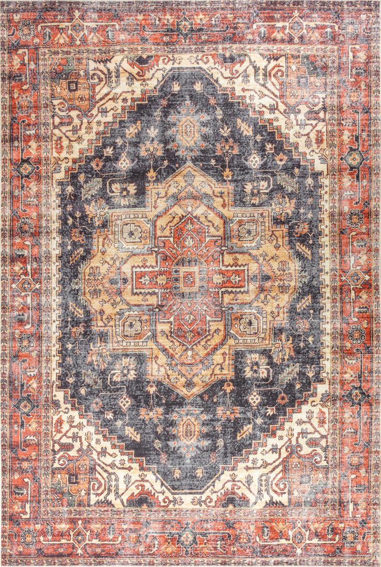 Турецкий ковёр из хлопка, полиэстера и вискозы — ANTIQUE ROYAL