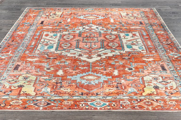 Турецкий ковёр из хлопка, полиэстера и вискозы — ANTIQUE ROYAL