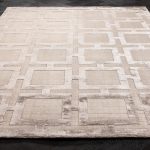 Индийский ковёр из арт-шёлка и хлопка — EATON RUG