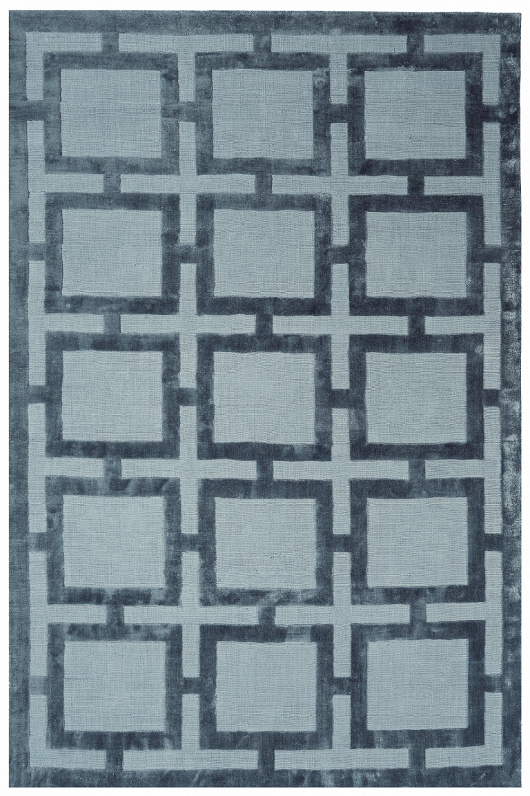 Индийский ковёр из арт-шёлка — EATON RUG