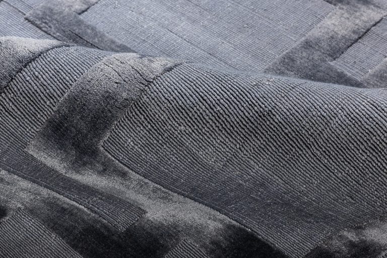 Индийский ковёр из арт-шёлка и хлопка — EATON RUG